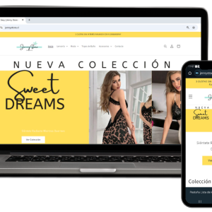 Página web con carrito de compras